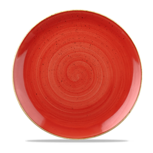 Churchill Servies Horeca Kwaliteit Stonecast Berry Red Evolve Coupe Bord 28.8cm