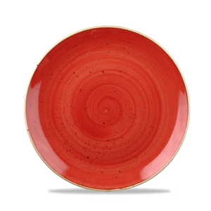 Churchill Servies Horeca Kwaliteit Stonecast Berry Red Evolve Coupe Bowl 24.8cm