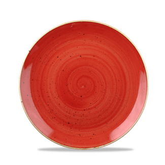 Churchill Servies Horeca Kwaliteit Stonecast Berry Red Evolve Coupe Bowl 24.8cm