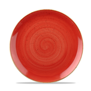 Churchill Servies Horeca Kwaliteit Stonecast Berry Red Evolve Coupe Bord 21.7cm