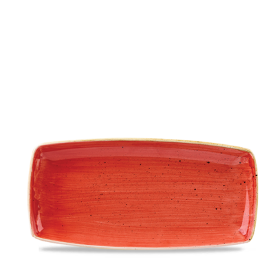 Churchill Churchill Stonecast Berry Red Oblong Bord 29.5cm