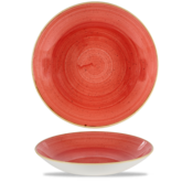 Churchill Churchill Stonecast Berry Red Coupe Large Bowl 31cm
