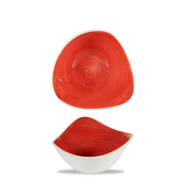 Churchill Servies Horeca Kwaliteit Stonecast Berry Red Lotus Bowl 18cm 12/box
