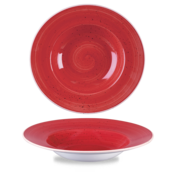 Churchill Churchill Stonecast Berry Red Profile Wide Rim Bowl Large 27.69cm