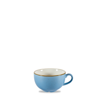 Churchill Servies Horeca Kwaliteit Stonecast Cornflower Blue Cappuccino Cup 22.7cl