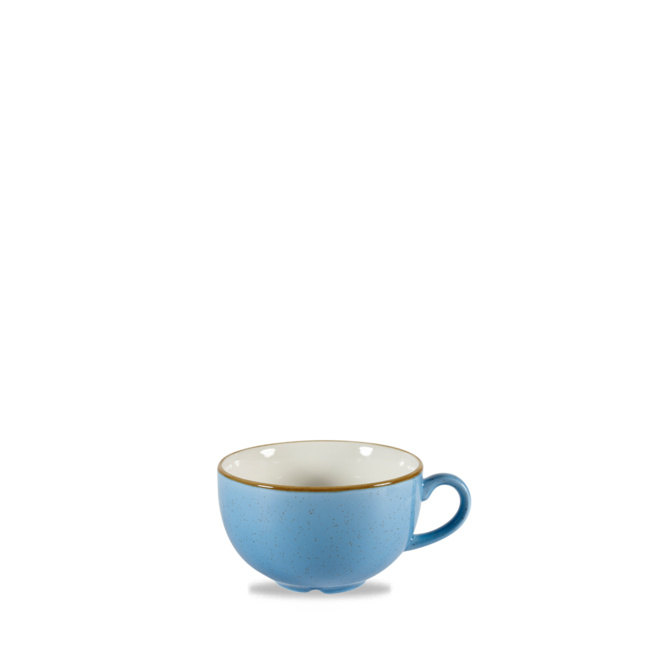 Churchill Servies Horeca Kwaliteit Stonecast Cornflower Blue Cappuccino Cup 237ml 12/box