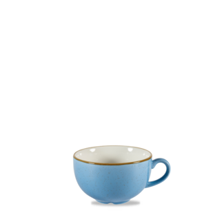 Churchill Servies Horeca Kwaliteit Stonecast Cornflower Blue Cappuccino Cup 34cl