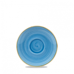 Churchill Stonecast Cornflower Blue Cappuccino Saucer 15.6cm