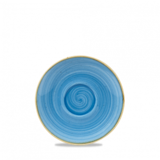 Churchill Servies Horeca Kwaliteit Stonecast Cornflower Blue Cappuccino Saucer 15.6cm