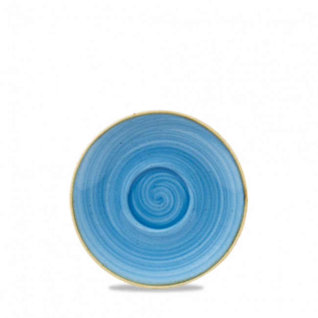 Churchill Servies Horeca Kwaliteit Stonecast Cornflower Blue Cappuccino Saucer 104ml 12/box