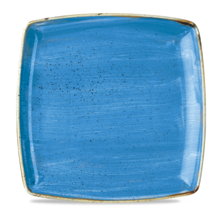 Churchill Servies Horeca Kwaliteit Stonecast Cornflower Blue Square Deep Bord 26.8cm