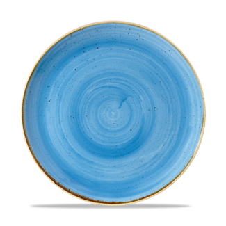 Churchill Servies Horeca Kwaliteit Stonecast Cornflower Blue Coupe Bord 26cm