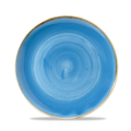 Churchill Stonecast Cornflower Blue Coupe Bowl 24.8cm