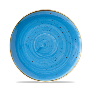 Churchill Servies Horeca Kwaliteit Stonecast Cornflower Blue Coupe Bord 21.7cm