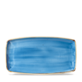 Churchill Servies Horeca Kwaliteit Stonecast Cornflower Blue Oblong Bord 34.5cm