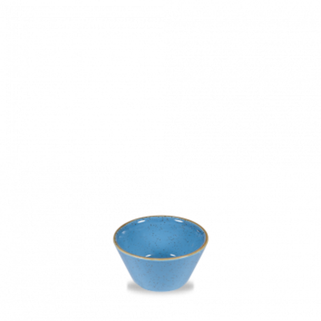 Churchill Servies Horeca Kwaliteit Stonecast Cornflower Blue Sauce Dish 89ml 12/box