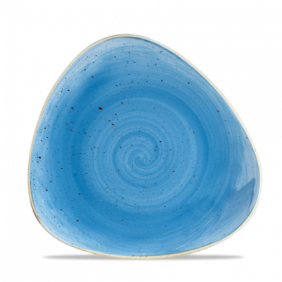 Churchill Churchill Stonecast Cornflower Blue Triangle Bord 22.9cm