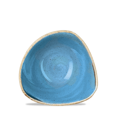 Churchill Churchill Stonecast Cornflower Blue Triangular Bowl 15.3cm