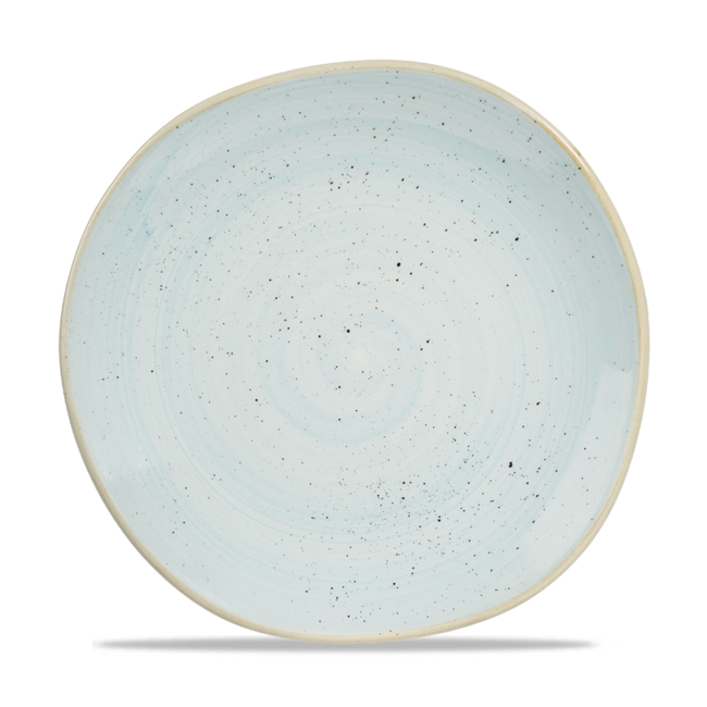 Churchill Servies Horeca Kwaliteit Stonecast Duck Egg Round Trace Bord 26.4cm