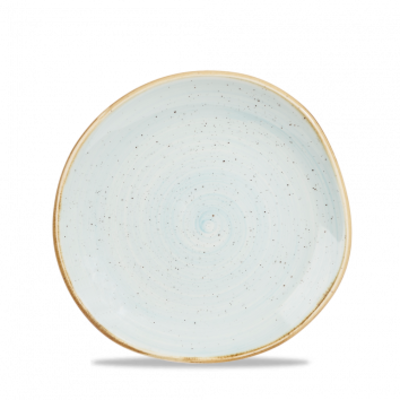 Churchill Churchill Stonecast Duck Egg Blue Round Trace Bord 18.6cm