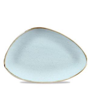 Churchill Stonecast Duck Egg Triangle Chefs Bord 30.4x20.5cm