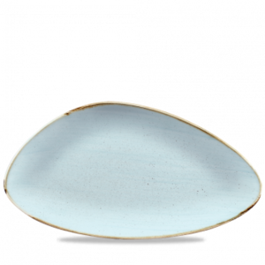 Churchill Servies Horeca Kwaliteit Stonecast Duck Egg Triangle Chefs Bord 35.5x18.8cm