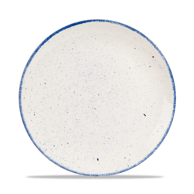 Churchill Servies Horeca Kwaliteit Stonecast Hints Indigo Evolve Coupe Plate 26cm 12/box