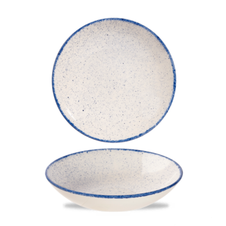 Churchill Servies Horeca Kwaliteit Stonecast Hints Indigo Evolve Coupe Bowl 18.2cm