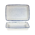 Churchill Servies Horeca Kwaliteit Stonecast Hints Indigo Rectangle Baking Dish 53x16x6.5cm