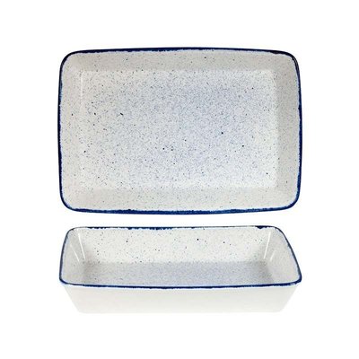 Churchill Churchill Stonecast Hints Indigo Blue Rectangle Baking Dish 53x16x6.5cm