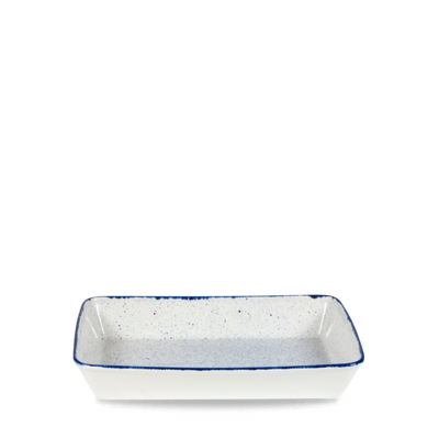 Churchill Churchill Stonecast Hints Indigo Blue Rectangle Baking Dish 25.4cm