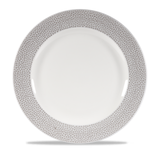 Churchill Servies Horeca Kwaliteit Isla Spinwash Shale Grey Footed Bord 27.6cm