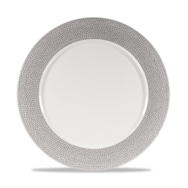 Churchill Servies Horeca Kwaliteit Isla Spinwash Shale Grey Presentation Bord 30.5cm