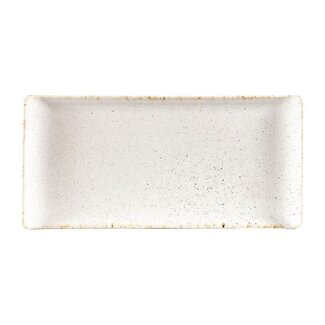 Churchill Servies Horeca Kwaliteit Stonecast Hints Barley White Rectangle Buffet Tray 30cm