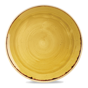 Churchill Servies Horeca Kwaliteit Stonecast Mustard Coupe Evolve Bord 32.4cm