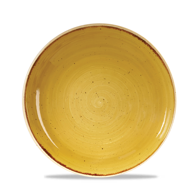 Churchill Servies Horeca Kwaliteit Stonecast Mustard Evolve Coupe Bowl 25cm 12/box