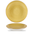 Churchill Stonecast Mustard Coupe Large Bowl 31cm