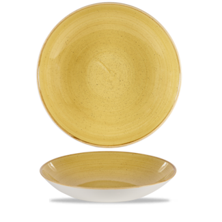 Churchill Servies Horeca Kwaliteit Stonecast Mustard Coupe Large Bowl 31cm