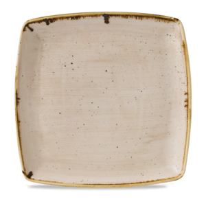 Churchill Servies Horeca Kwaliteit Stonecast Nutmeg Cream Deep Square Bord 26cm