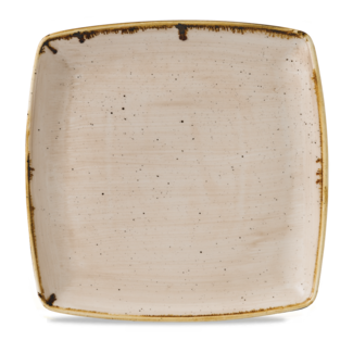 Churchill Servies Horeca Kwaliteit Stonecast Nutmeg Cream Deep Square Bord 26cm