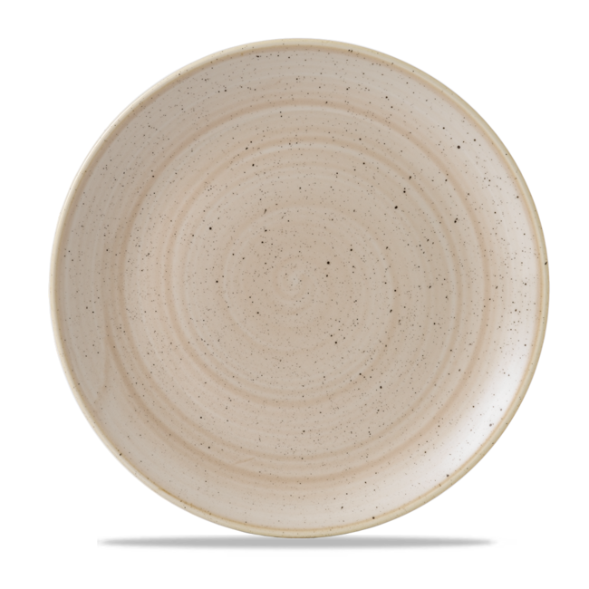 Churchill Servies Horeca Kwaliteit Stonecast Nutmeg Cream Evolve Coupe Plate 29cm 12/box