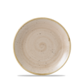 Churchill Servies Horeca Kwaliteit Stonecast Nutmeg Cream Evolve Coupe Bord 16.5cm