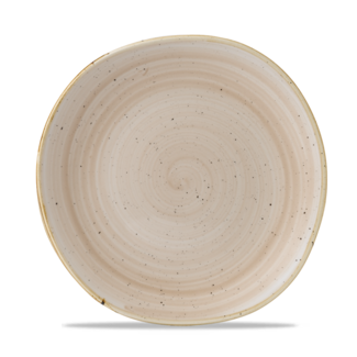 Churchill Servies Horeca Kwaliteit Stonecast Nutmeg Cream Round Trace Bord 26.4cm