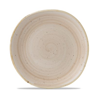 Churchill Churchill Stonecast Nutmeg Cream Round Trace Bord 26.4cm