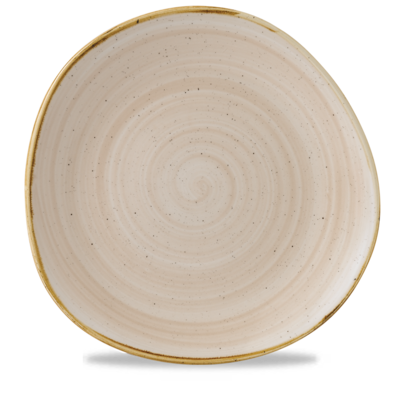 Churchill Churchill Stonecast Nutmeg Cream Round Trace Bord 28.6cm