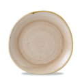 Churchill Stonecast Nutmeg Cream Round Trace Bord 21cm