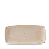 Churchill Churchill Stonecast Nutmeg Cream Squared Oblong Bord 29.5cm
