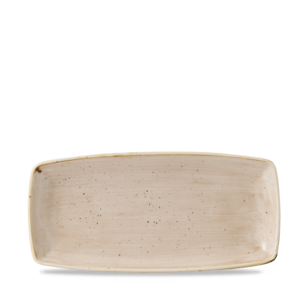 Churchill Servies Horeca Kwaliteit Stonecast Nutmeg Cream Squared Oblong Bord 29.5cm