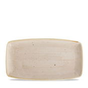 Churchill Churchill Stonecast Nutmeg Cream Squared Oblong Bord 34.5cm