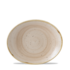 Churchill Churchill Stonecast Nutmeg Cream Orbit Oval Coupe Bord 19.7cm